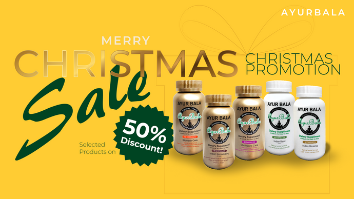 Christmas Promotion! Selected Products on 50% Discount!